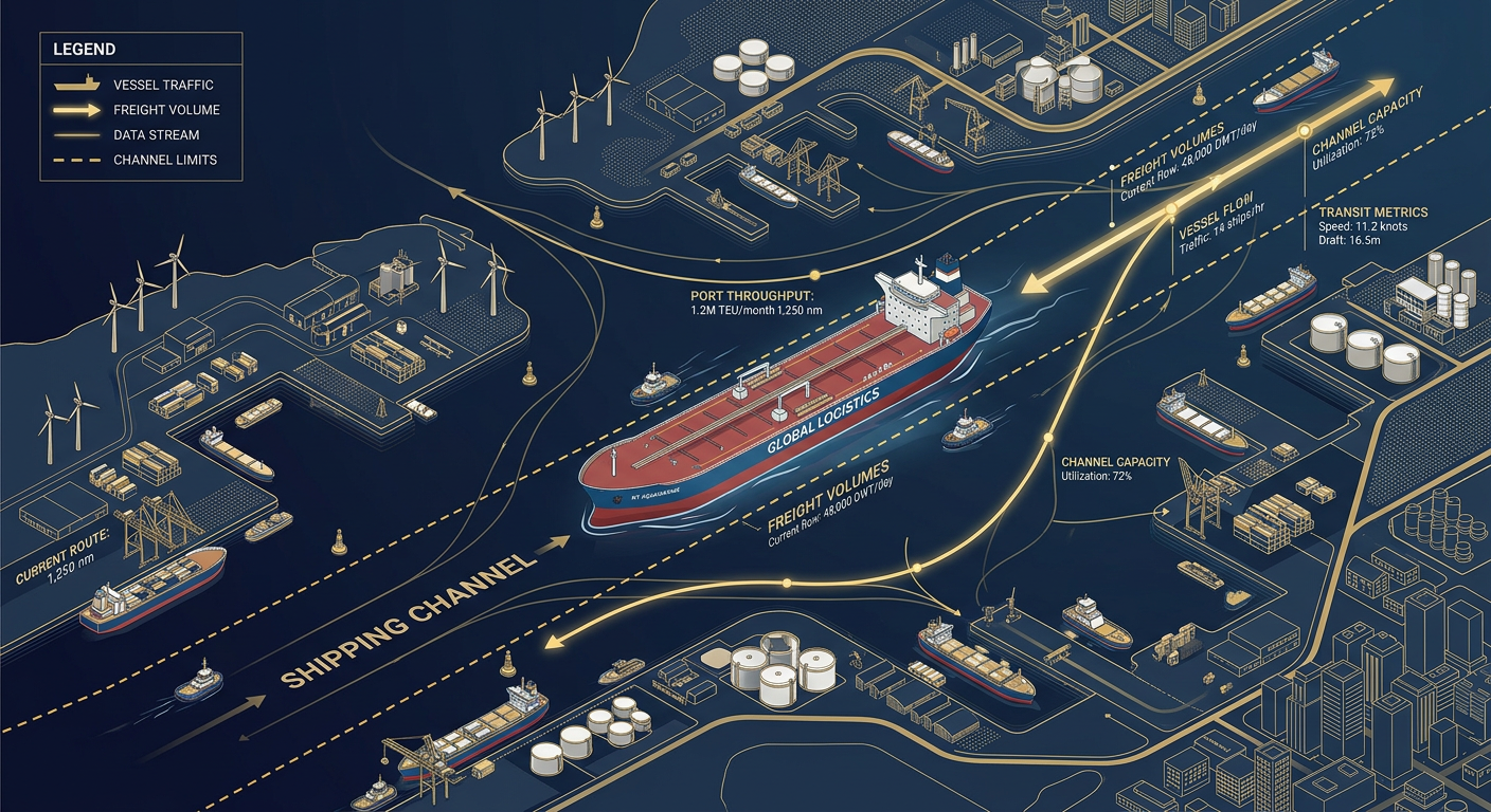 Illustrative image: Crude Futures Retreat as Hormuz Transits Show Signs of Recovery