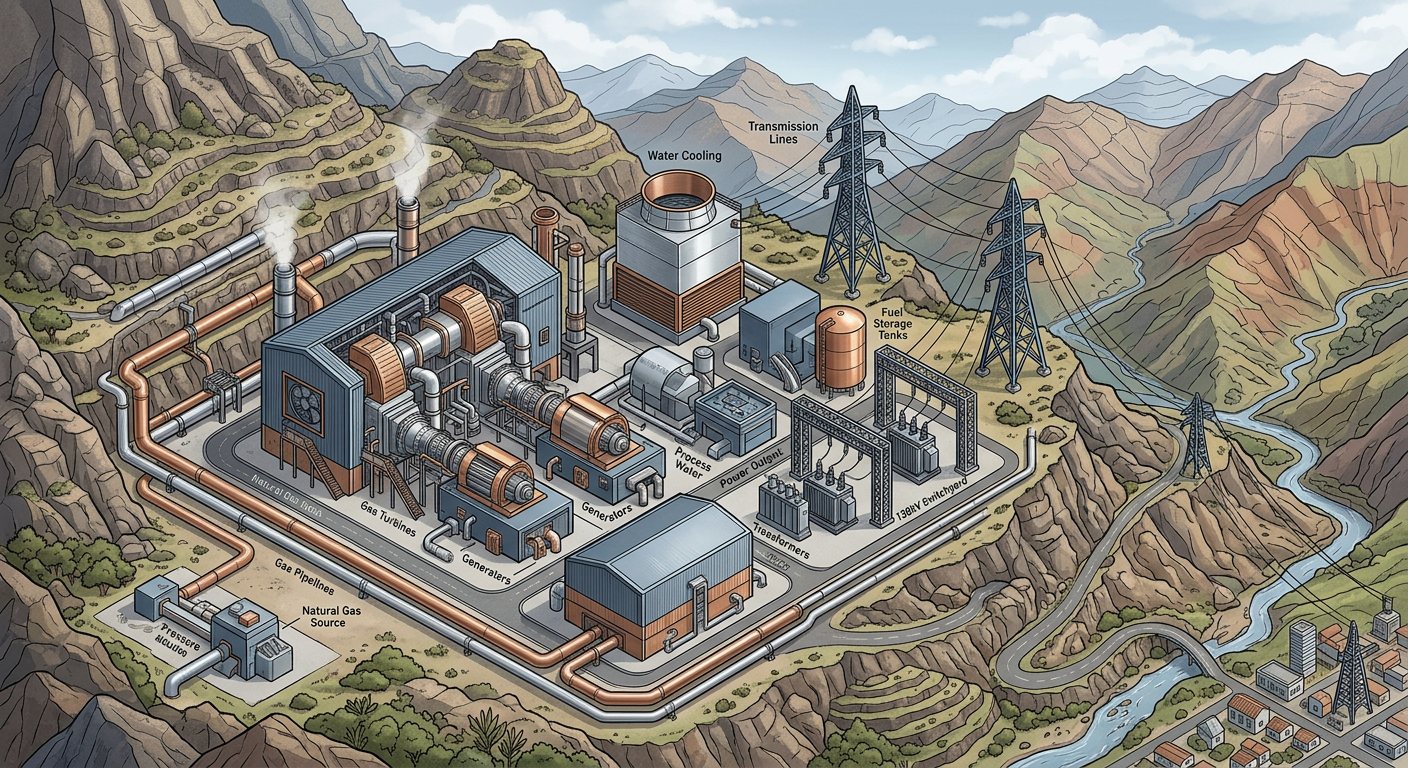 Illustrative image: Trafigura and Generadora Metropolitana Complete Acquisition of Chilean Los Guindos Power Plant